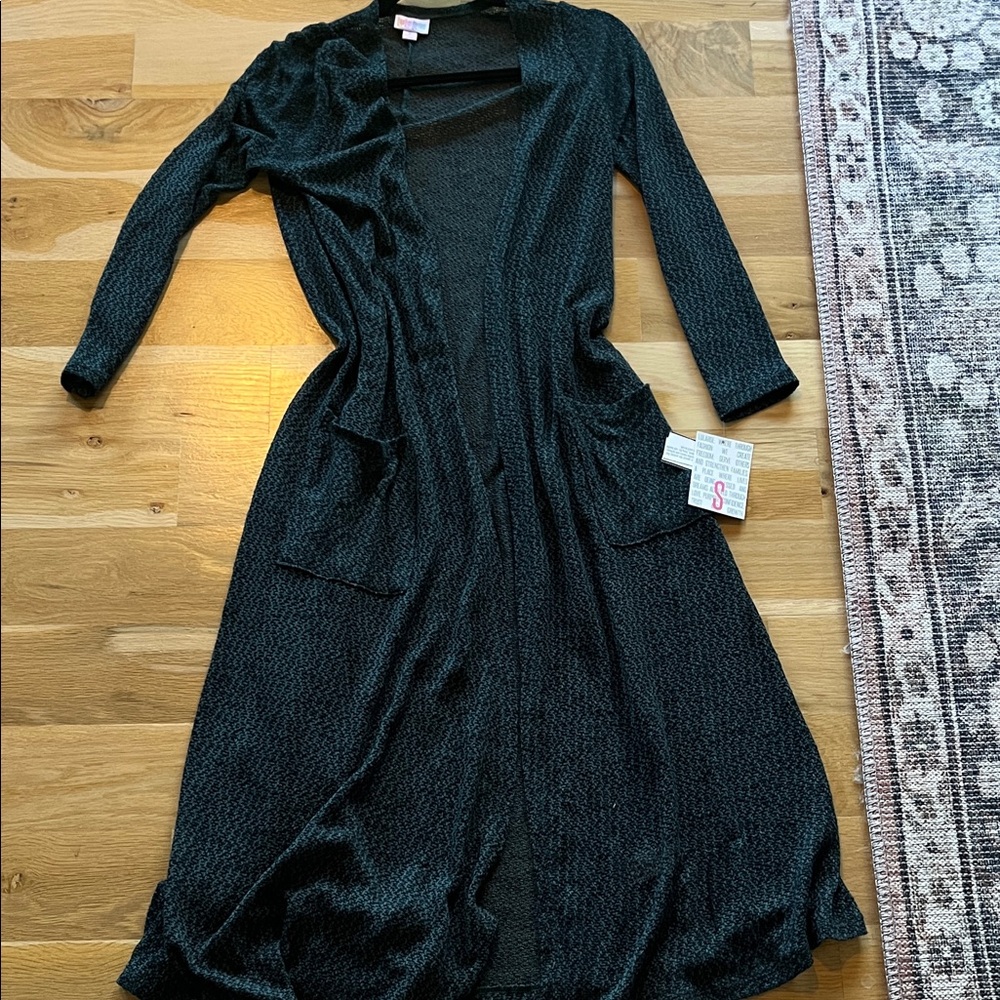 LulaRoe Sarah cardigan size small NEW